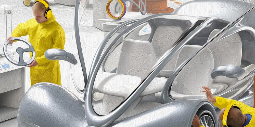 Contributions of Rapid prototyping to the automotive industry