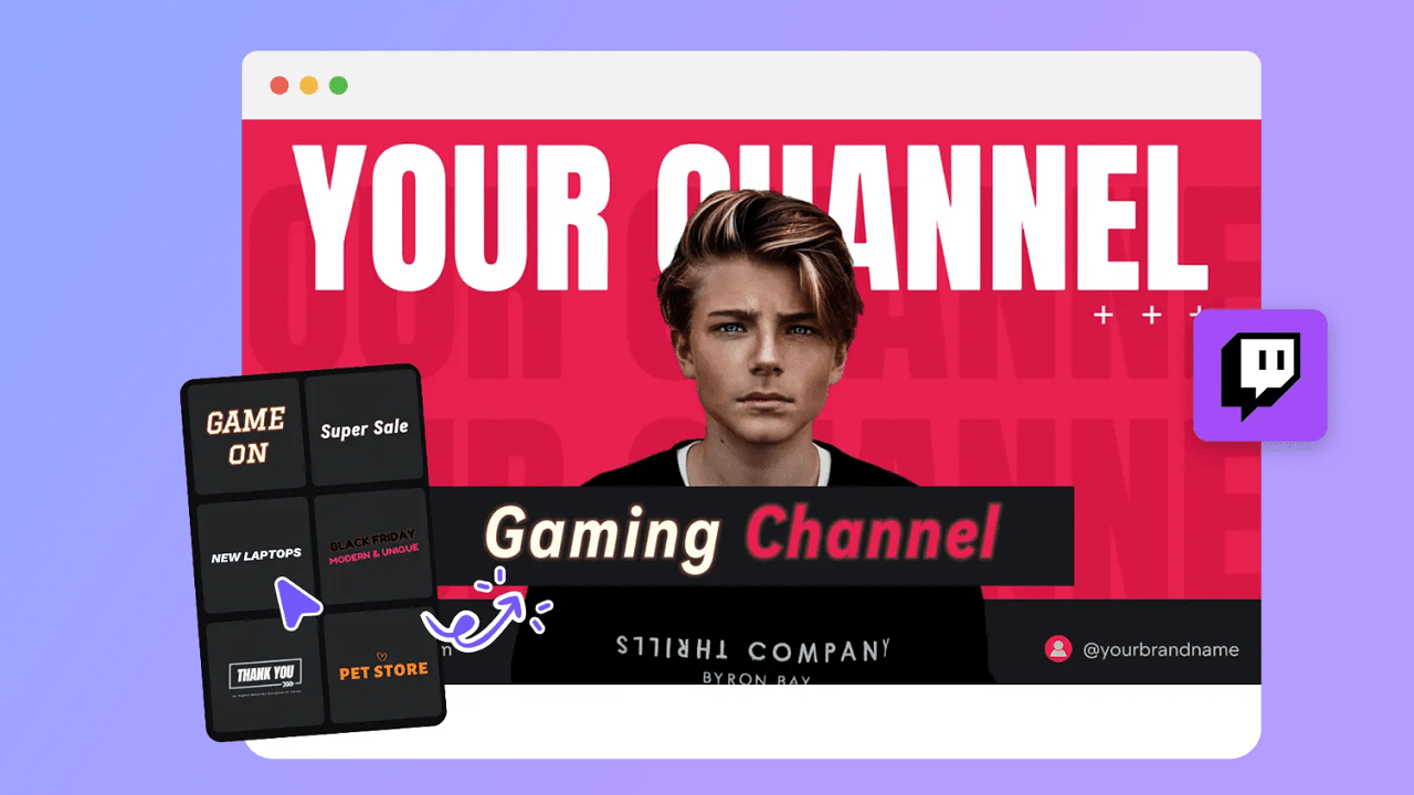 Why Every Gamer Needs Pippit AI to Design Their Perfect Twitch Banner